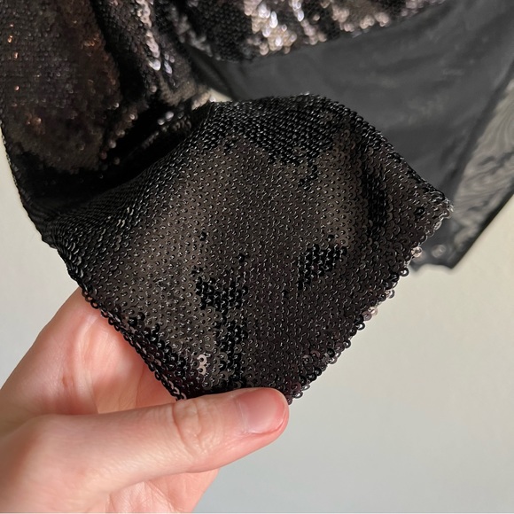 All saints Daphne sequin bodysuit - Picture 6 of 12